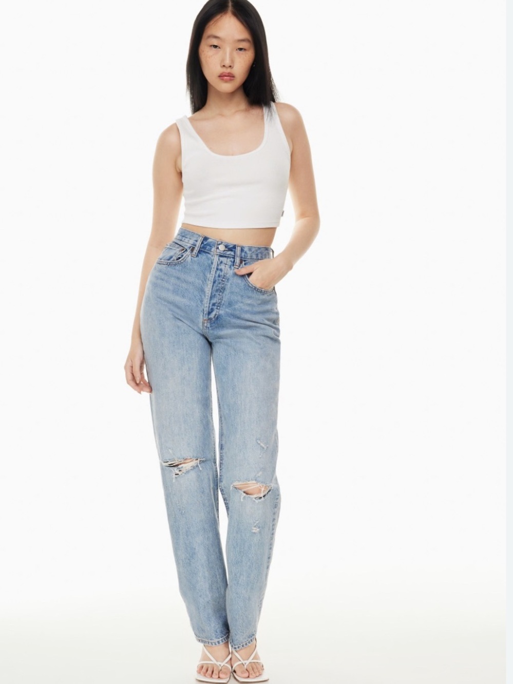 Denim Forum The Joni High Rise Loose size 29